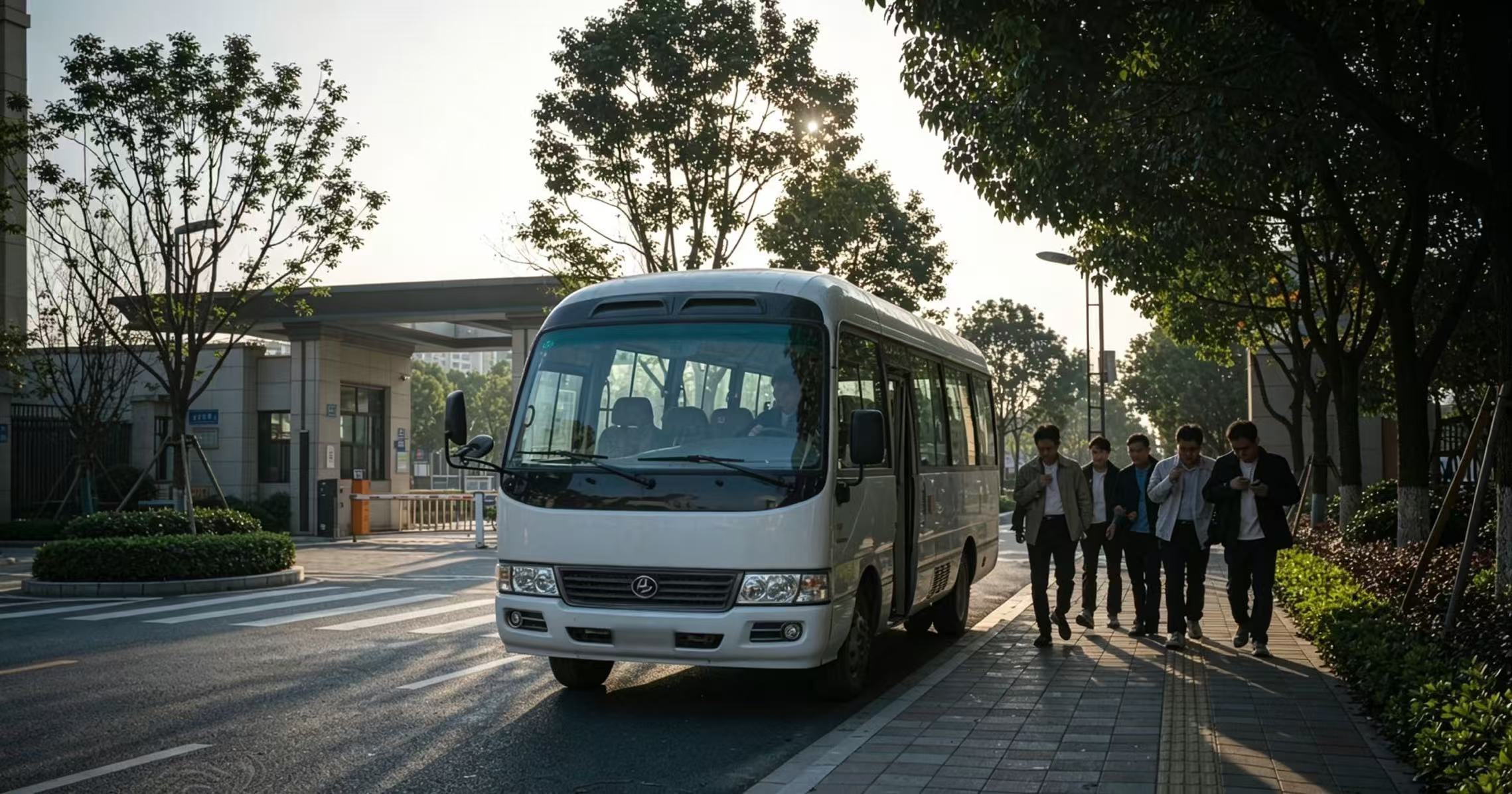 单位通勤班车怎么排线路？三个变量定车型和班次